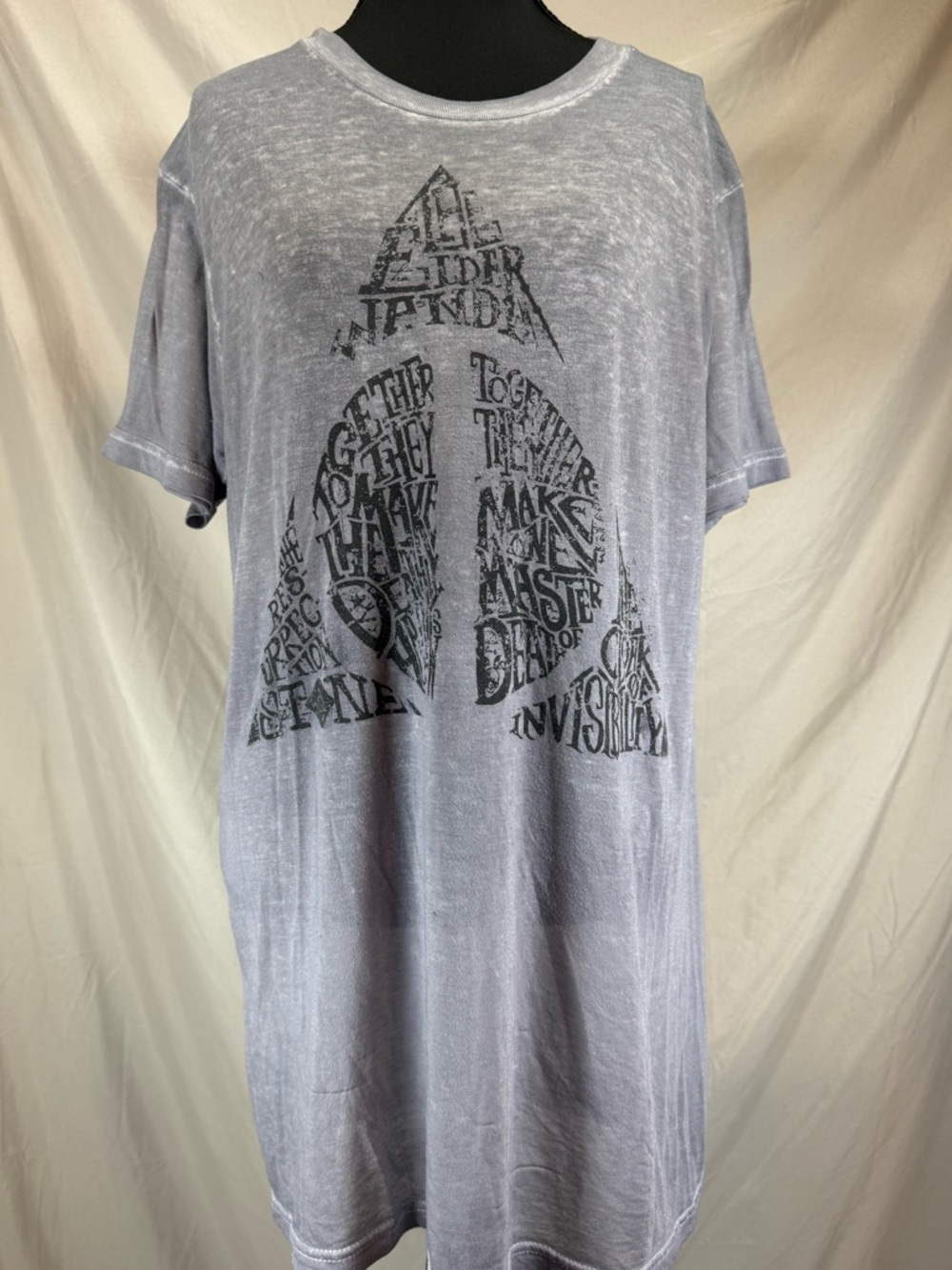 Wizarding World of Harry Potter Deathly Hallows Tee ⚡ Women’s Medium